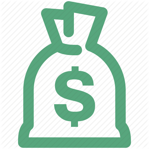 Finance, Investment, Loan, Money Bag Icon