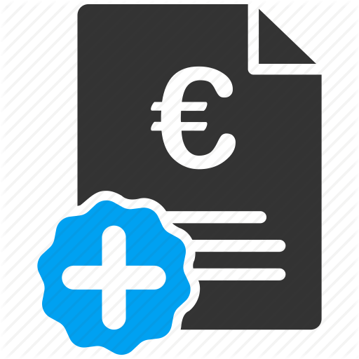Business, Euro, European, Invoice Icon