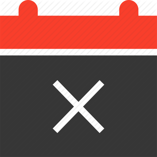 Calendar, Date, Delete, Invite, Meeting, Remove Icon