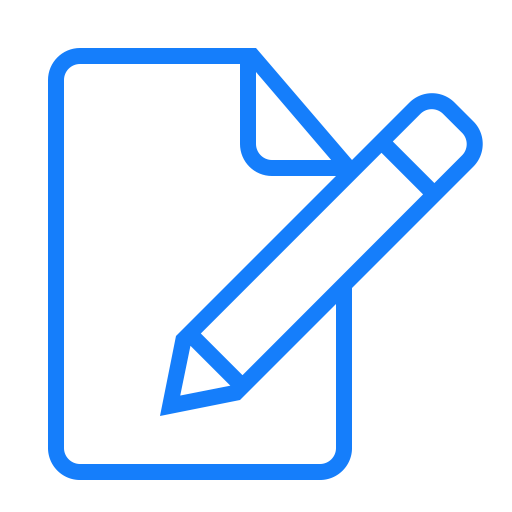 Document, Edit Icon