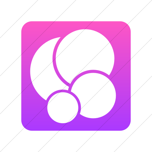 Simple Ios Pink Gradient Foundation Social Game