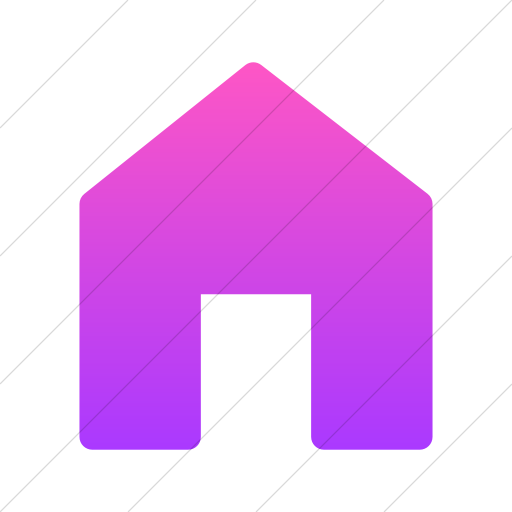 Simple Ios Pink Gradient Foundation Home Icon