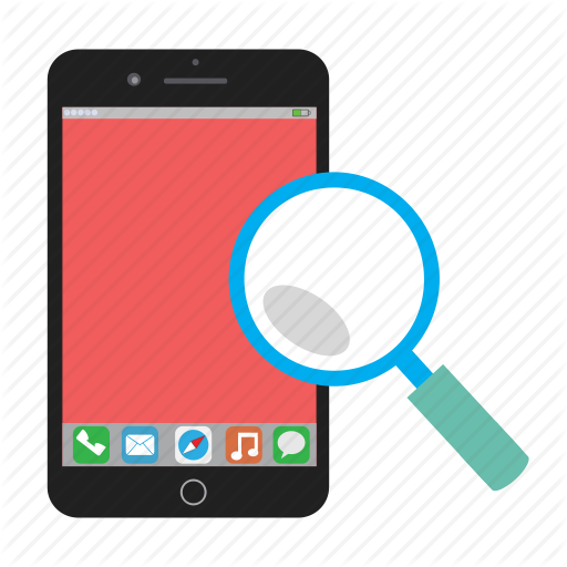 Iphone, Iphone Plus, Magifier, Magnifying Glass, Phone, Zoom Icon