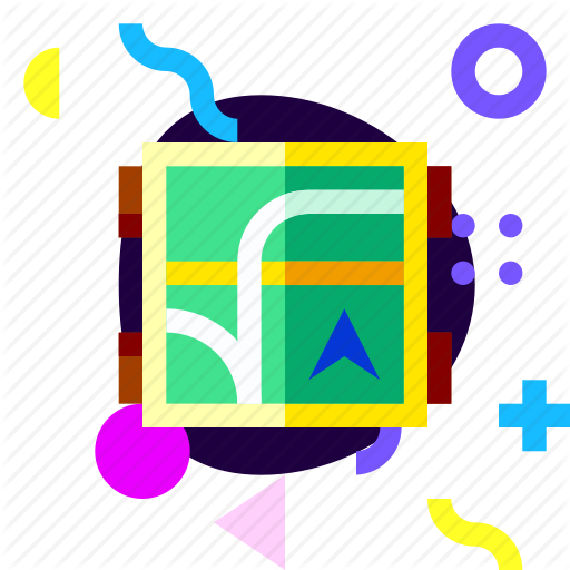 Adaptive, Game, Ios, Isolated, Map, Material Design Icon