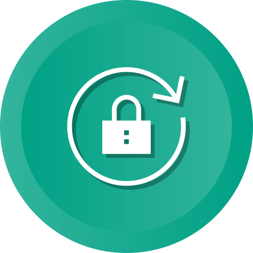 Lock, Secure, Reload, Rewind, Arrow, Refresh Icon Free Of Ios