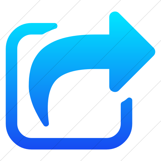 Simple Ios Blue Gradient Bootstrap Font Awesome Share