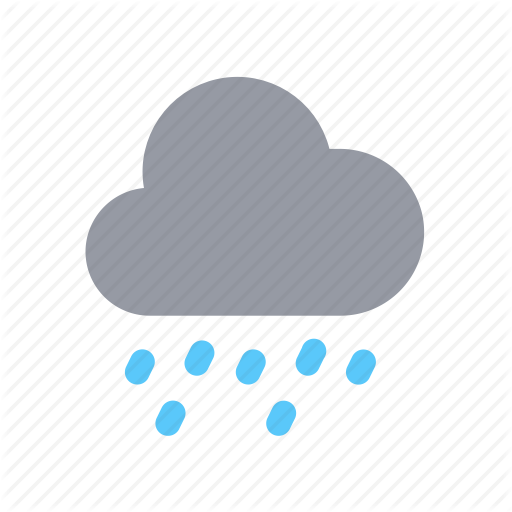 Apple, Drizzle, Ios, Night, Rain, Raindrops, Weather Icon