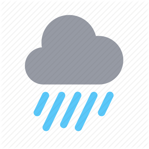 Apple, Heavy, Ios, Night, Rain, Raindrops, Weather Icon