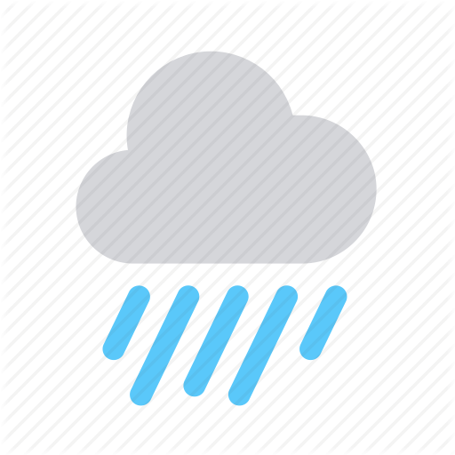 Apple, Heavy, Ios, Rain, Raindrops, Weather Icon