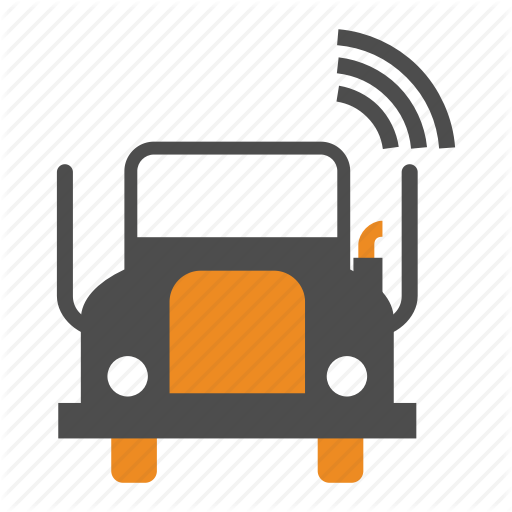 Internet Of Things, Iot, Truck, Wifi Icon