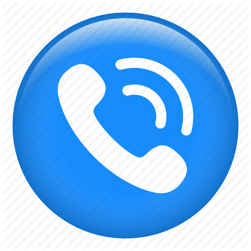 Phone Call Icon Blue Annagorecka Eu