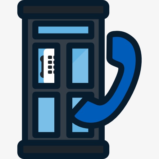Telephone Booth, Telephone Clipart, Cartoon Png Image And Clipart
