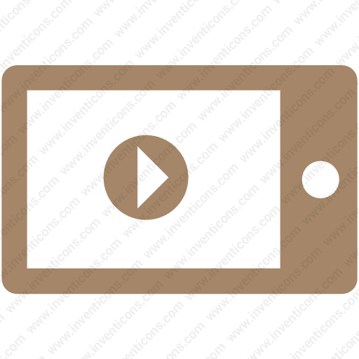 Download Ipad,device,tablet,play,media Icon Inventicons