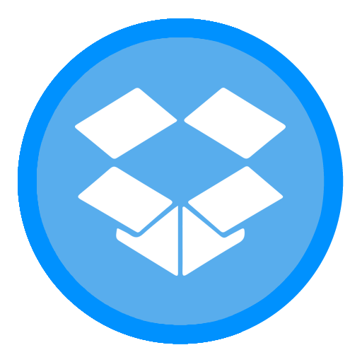 App Dropbox Icon The Circle Iconset Xenatt