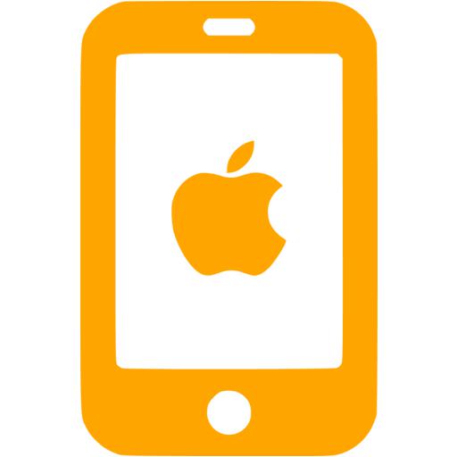 Orange Iphone Icon