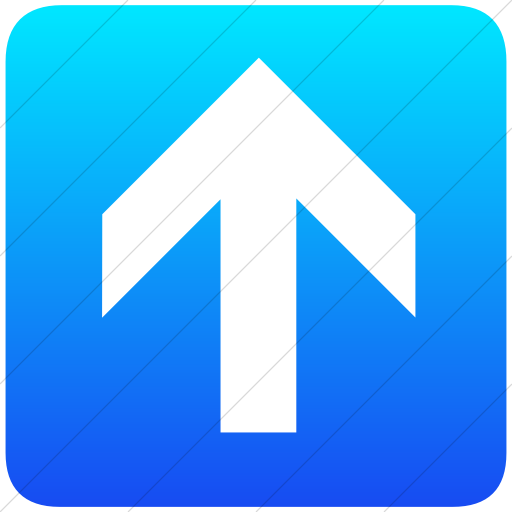 Simple Ios Blue Gradient Aiga Up Arrow Inv Icon