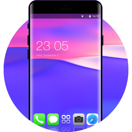 Iphone X Theme Color Icons Free Android Theme U Launcher