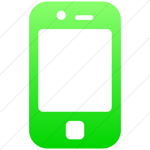 Simple Ios Neon Green Gradient Broccolidry Iphone Icon