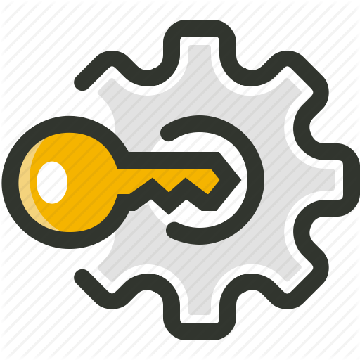 Key, Passkey, Password, Security, Settings Icon