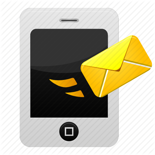 Email, Iphone, Mail, Message, Phone, Send, Smartphone Icon