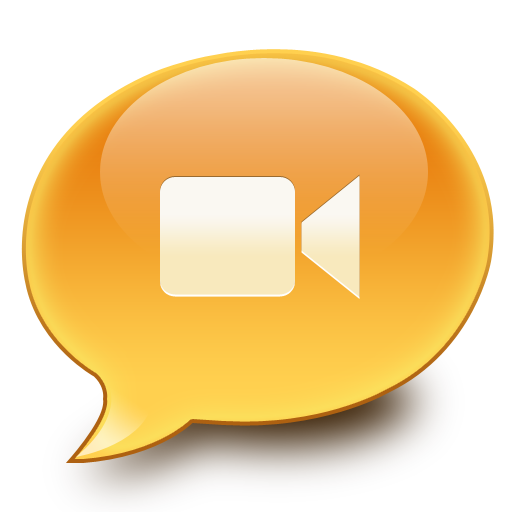 Ichat Video Bubble Icon