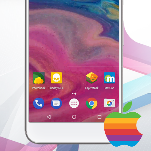 Iphone X Fluid Live Wallpaper Apk