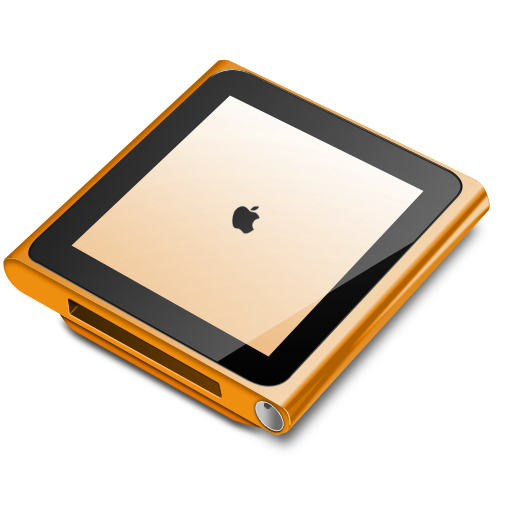 Ipod Nano Orange Icon Ipod Nano Iconset Robsonbillponte