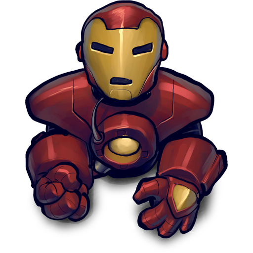 Blackred Ironman Icon Free Download As Png And Formats