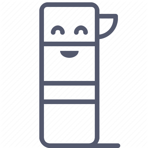 Isolation, Milk, Tea, Thermos Icon