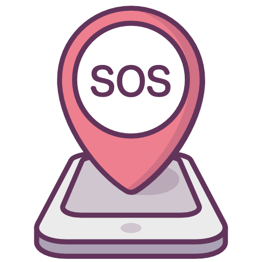 Location, Sos, Phone, Call, Help Icon Free Of Location Icons