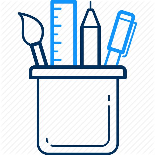 Drawing, Item, Items, Pen, Pencil, Stationary, Stationery Icon