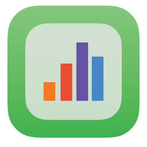 Numbers Icon Iwork Style Iconset Hamza Saleem