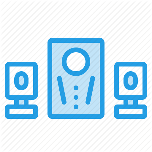 Home, Sound, Speaker, System, Theatre, Woofer Icon