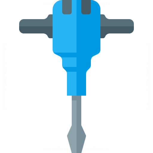 Iconexperience G Collection Jackhammer Icon