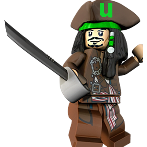 Jack, Lego, Sparrow, Utorrent Icon