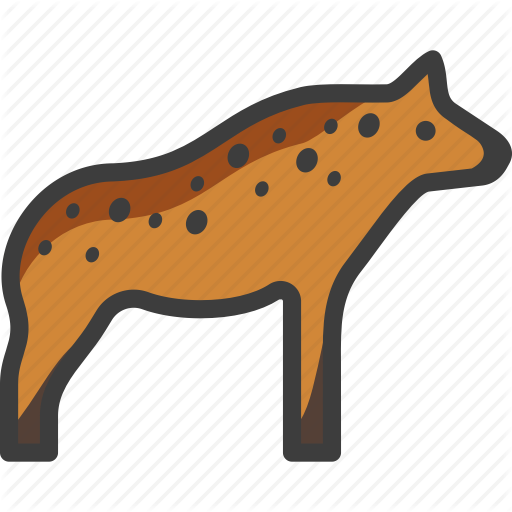 African, Animal, Hyena, Wild Icon