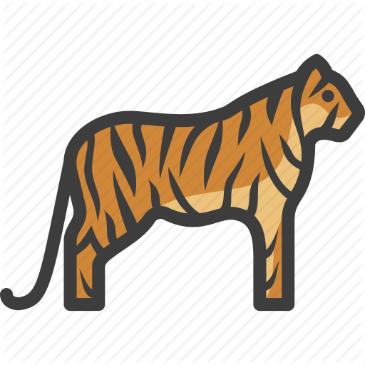 Bengal, Feline, Tiger Icon