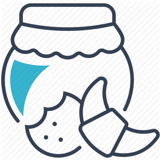 And, Biscuits, Food, Jam Icon