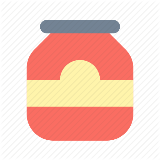 Bottle, Glass, Jam Icon