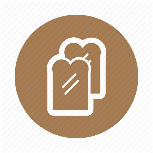 Bread, Breakfast, Food, Jam Icon