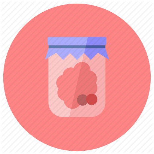 Container, Glass, Jam Icon