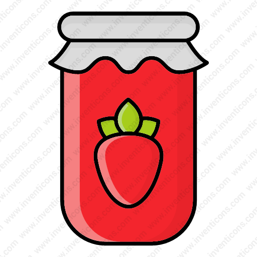 Download Autumn,fall,jam,jar,jelly,season,strawberry Icon