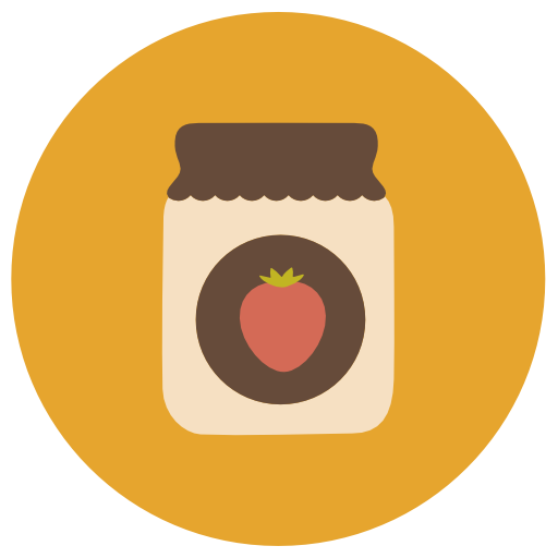 Jam Icon Linear Food Set Freepik