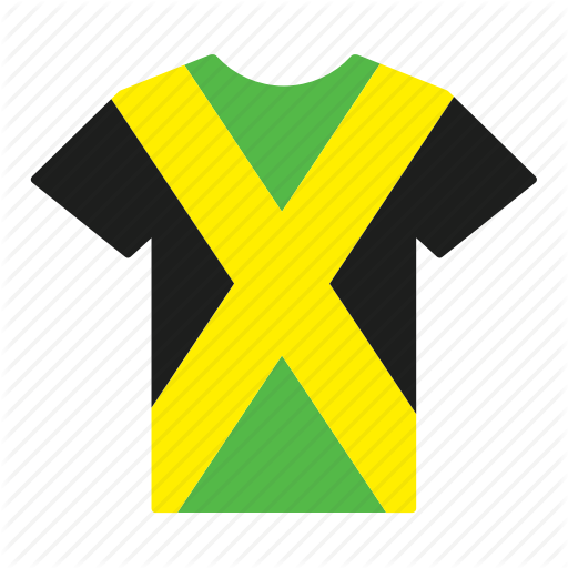 Country, Flag, Jamaica, Jamaican, Jersey, Shirt, T Shirt Icon