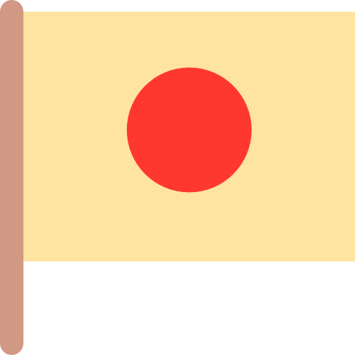 Nation, Flag, Maps And Flags, Country, Rising Sun, Japan Icon