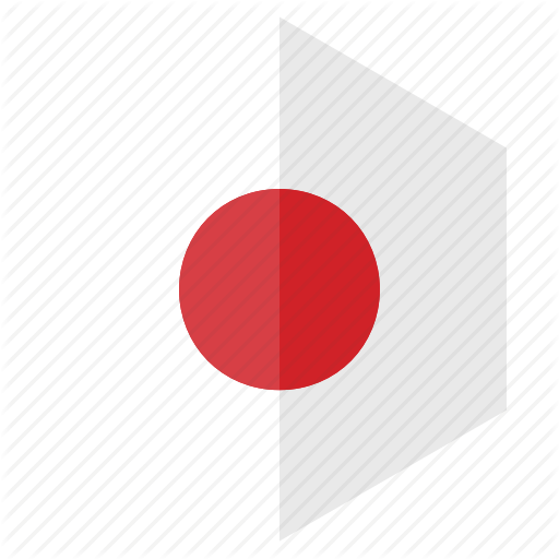 Asia, Country, Design, Flag, Hexagon, Japan Icon