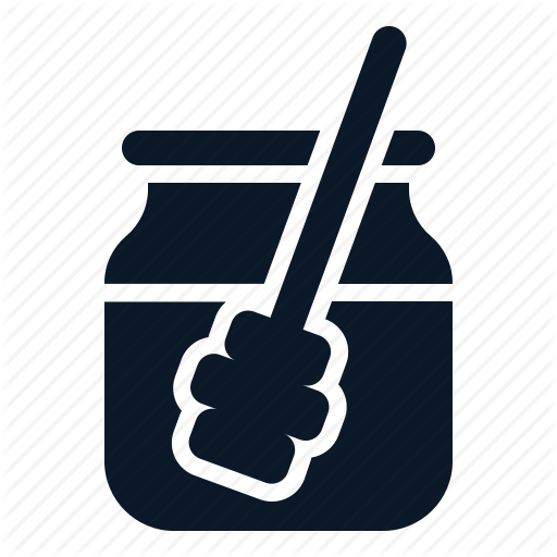 Bee, Honey, Jam, Jar Icon