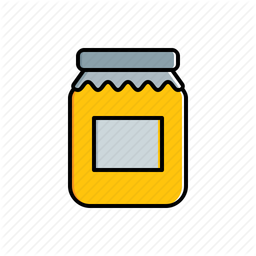 Food, Jam, Jar Icon