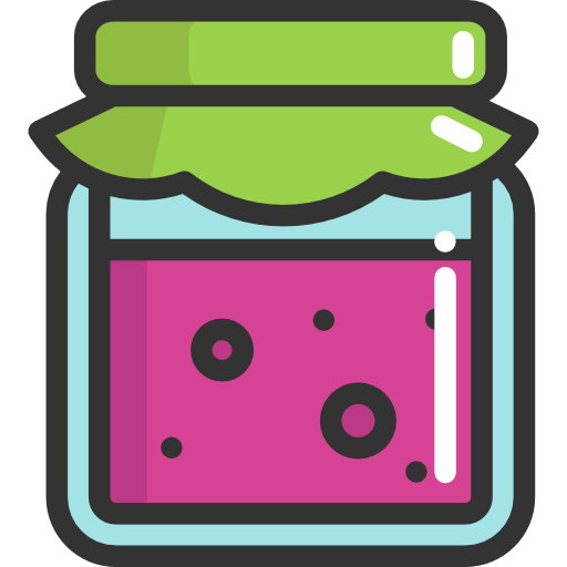 Jam, Food, Jar Icon