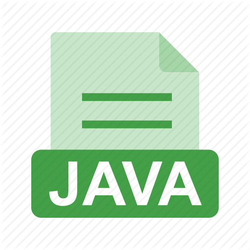 Extension, File, Format, Java Icon